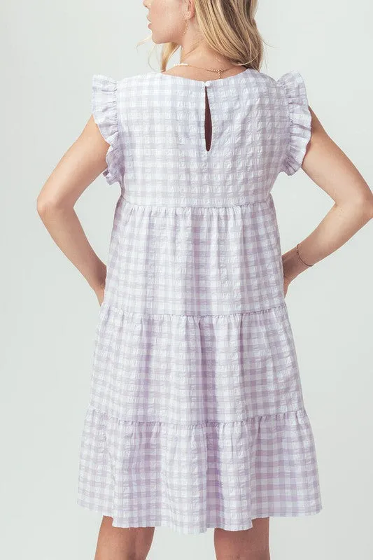 DENISE DRESS - LILAC