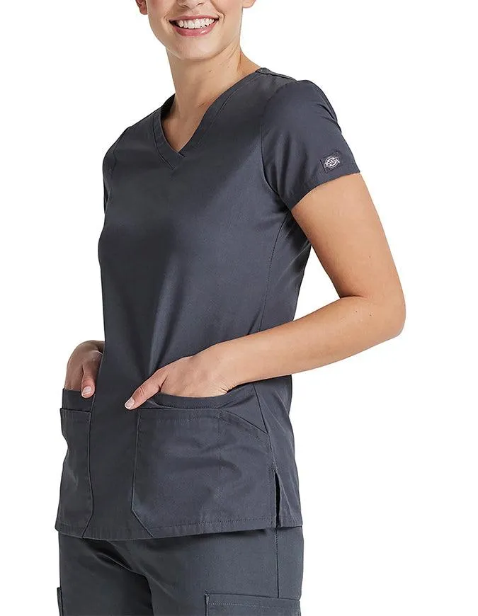 Dickies 26 Inch EDS Signature Women's V-Neck Scrub Top