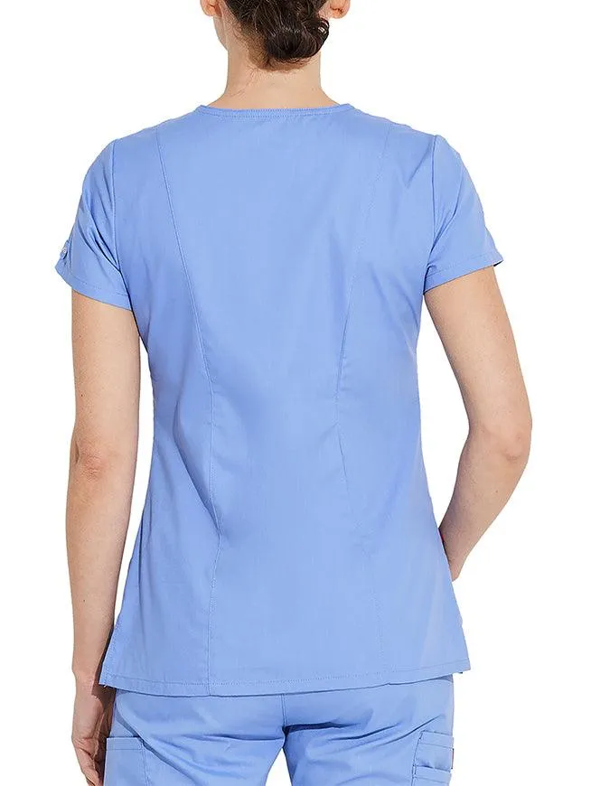 Dickies 26 Inch EDS Signature Women's V-Neck Scrub Top