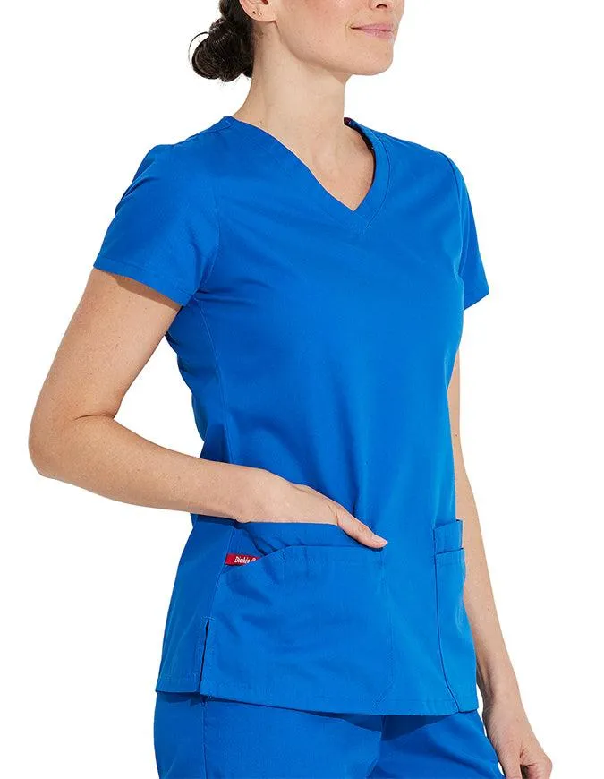 Dickies 26 Inch EDS Signature Women's V-Neck Scrub Top