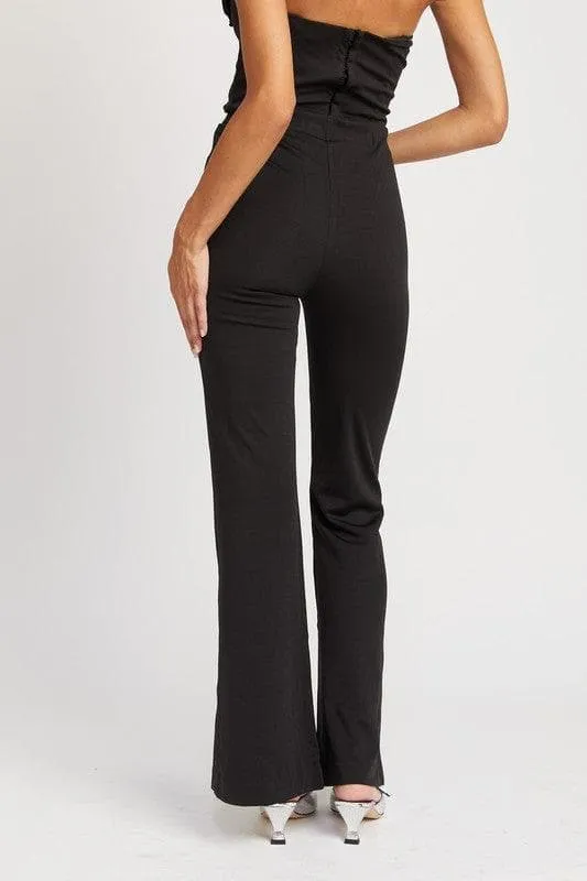 EMORY PARK High Waisted Flared Pants