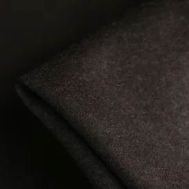 Flannel Chocolate Wool Suiting