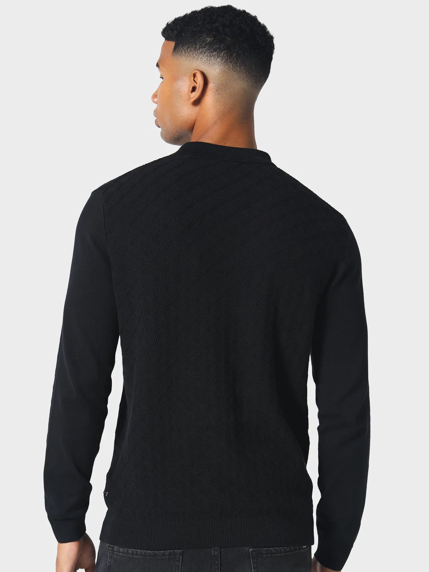 Fleetwood Black Knitwear