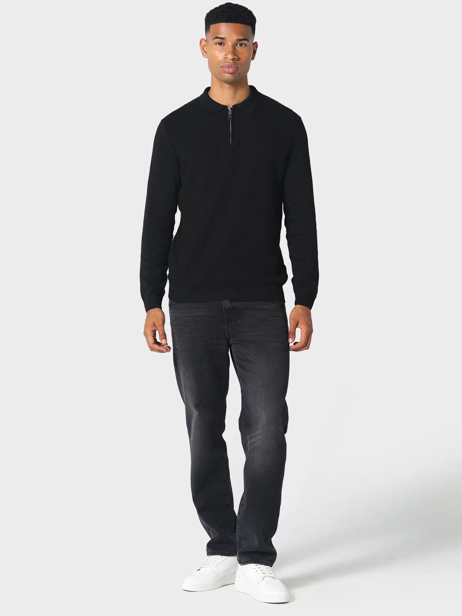 Fleetwood Black Knitwear