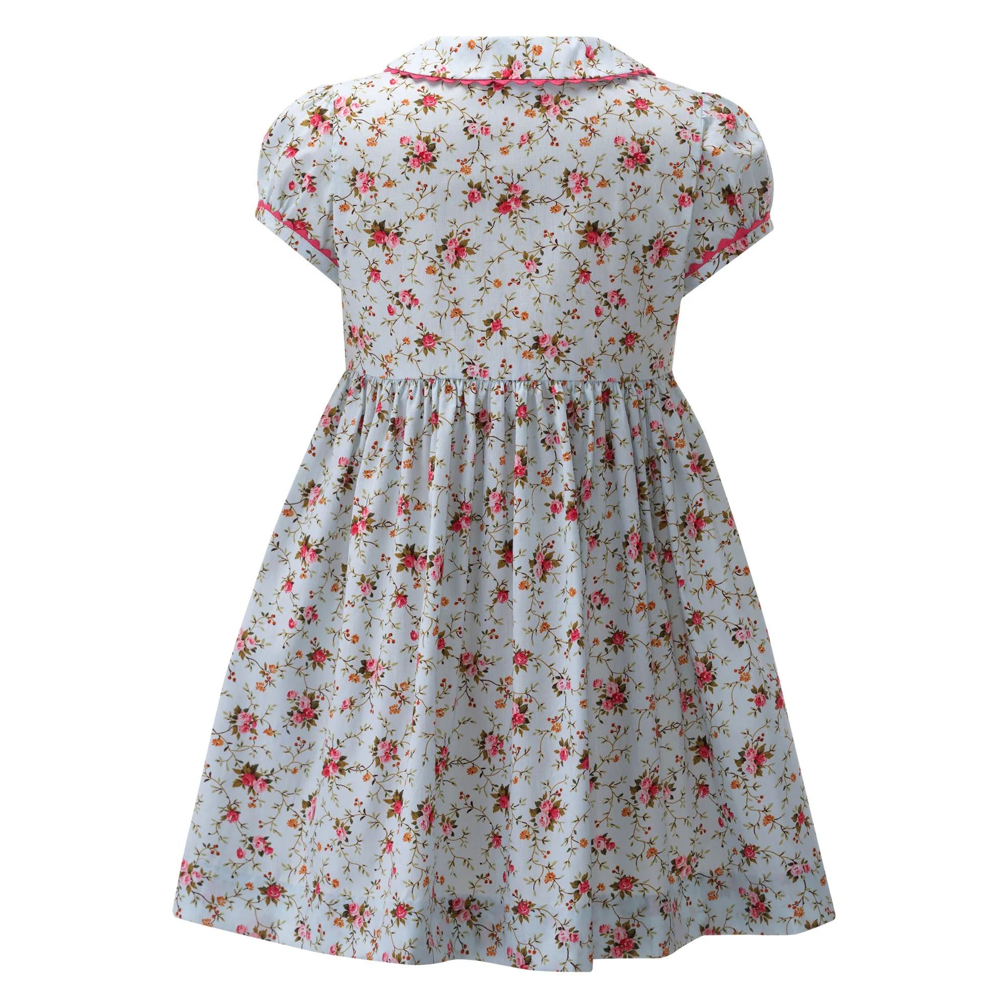 Floral Button-front Dress