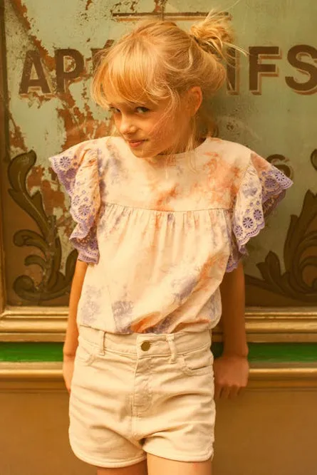 Girls Shirt Louis Louise Jasmin Pink Mauve