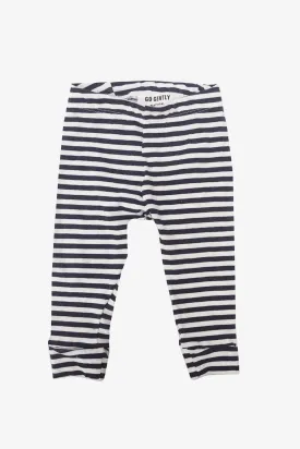 Go Gently Nation Pencil Pant - Navy Stripe (Size 3/6M left)