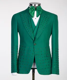 Green Stone Green Suit