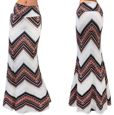 High-waist Pencil Maxi Skirt