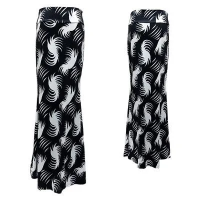 High-waist Pencil Maxi Skirt