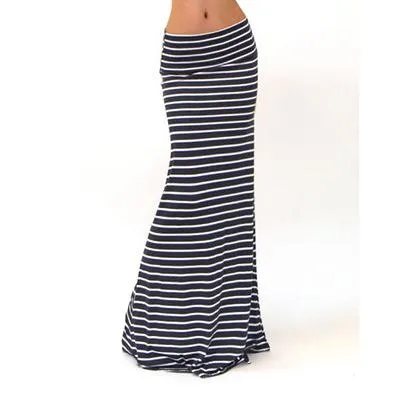 High-waist Pencil Maxi Skirt