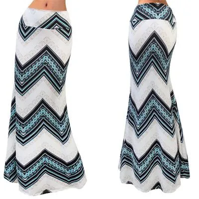 High-waist Pencil Maxi Skirt