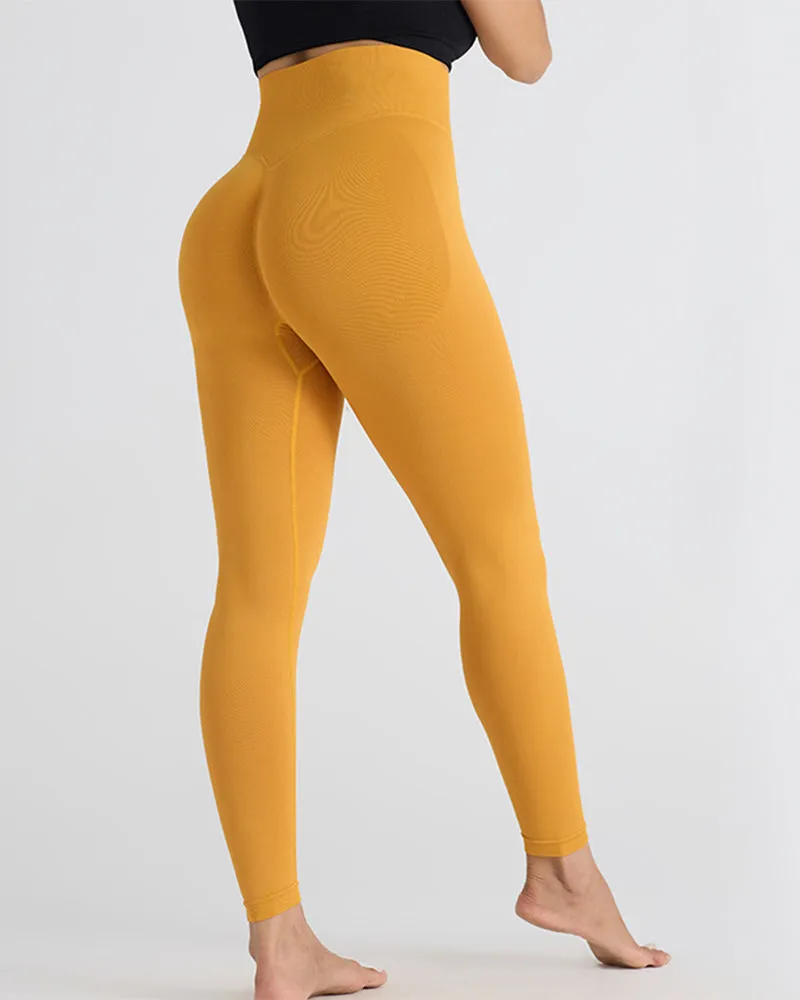 High Waist Seamless Butt Lifting Workout Leggings