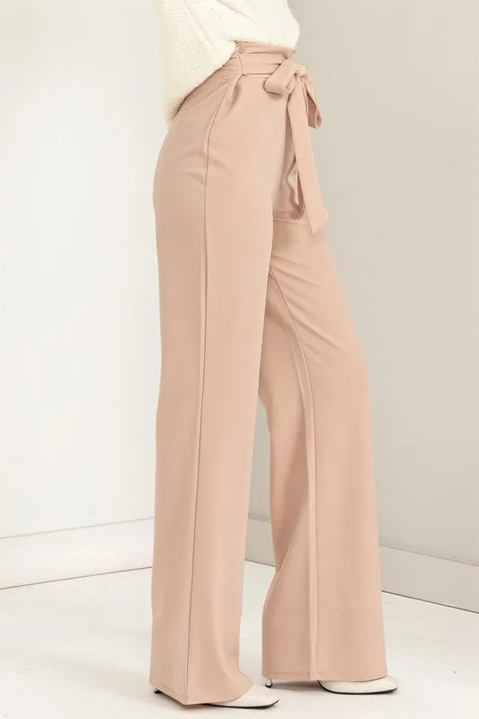 High-Waisted Flared Pants