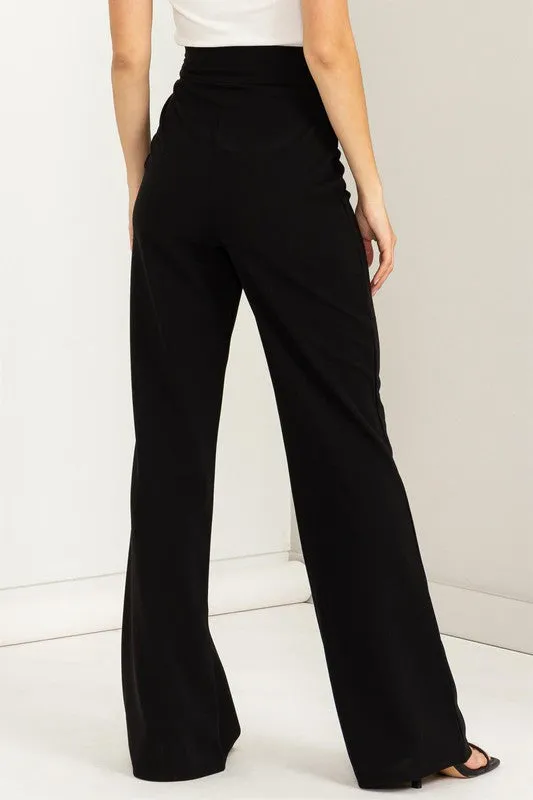 High-Waisted Flared Pants