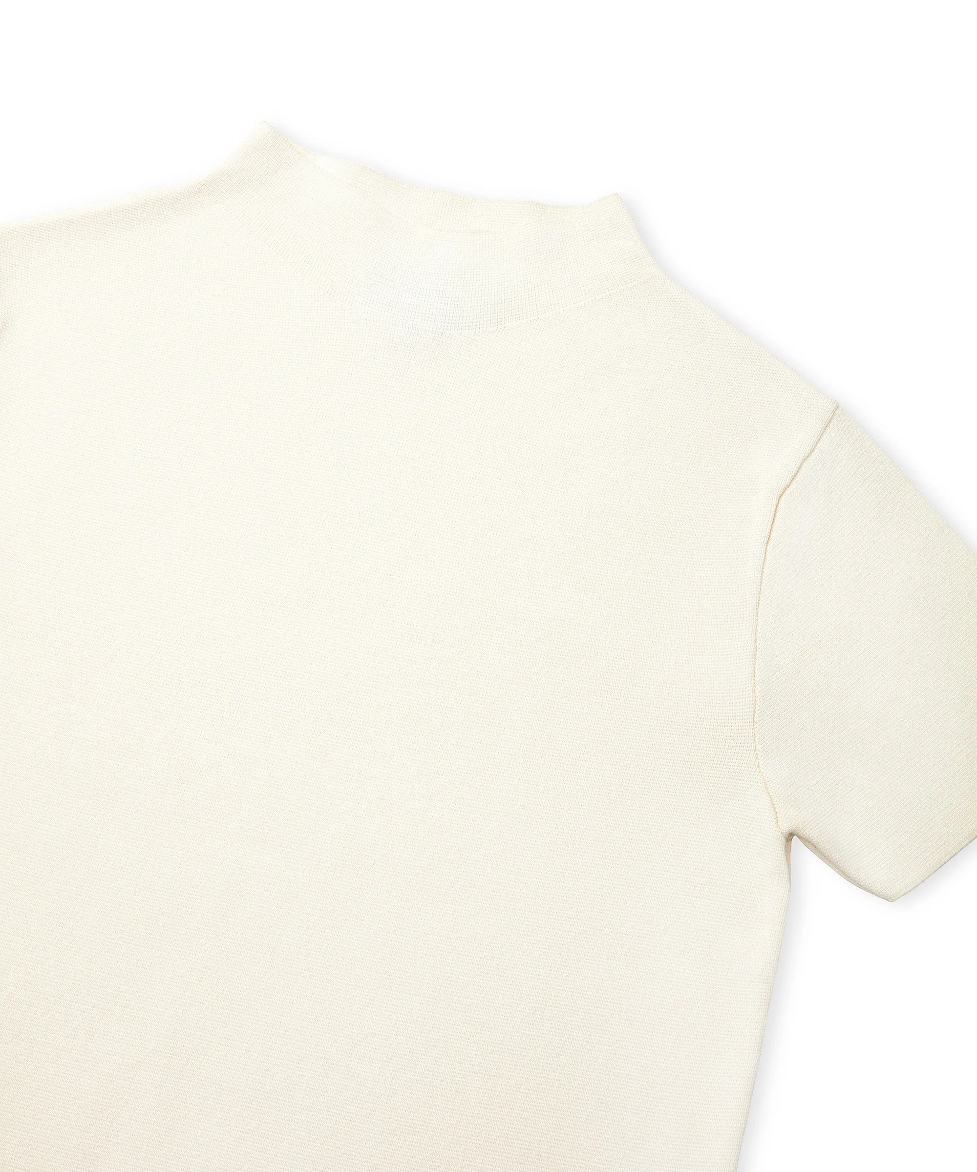 Ipekyol Short Sleeve Basic Knitwear Ecru