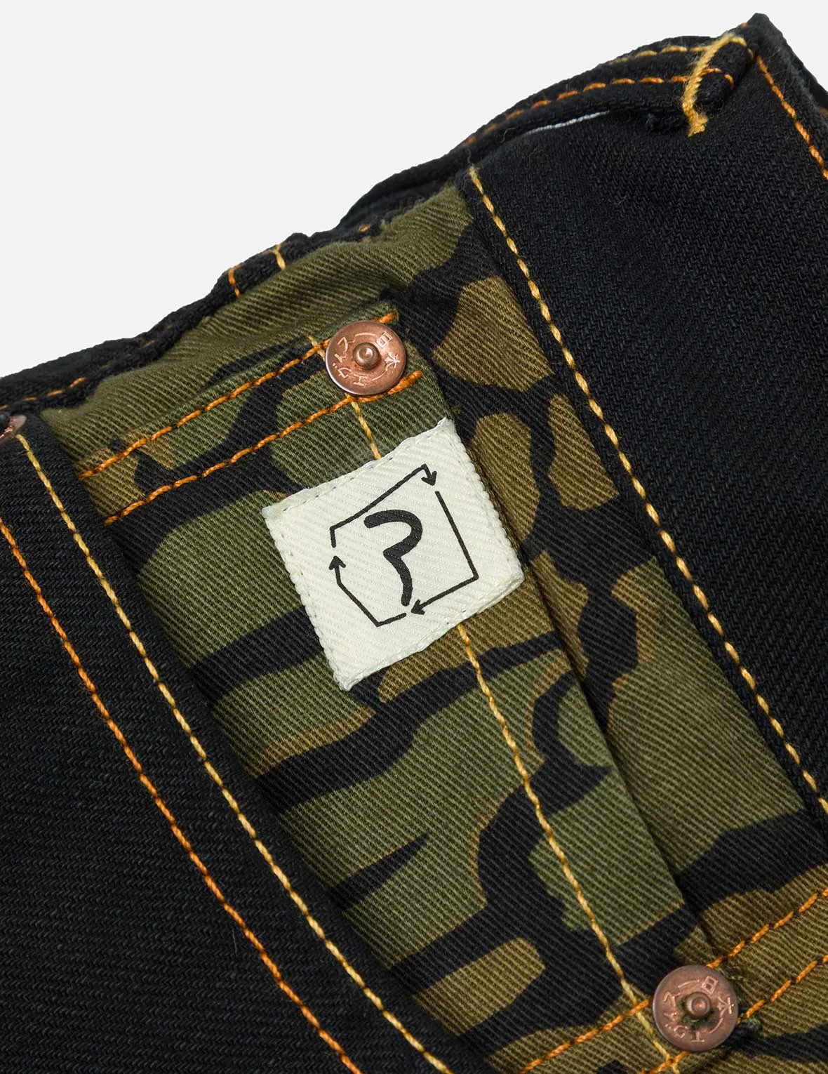 Ishigaki Camouflage Inserted Daicock Slim Fit Jeans #2010 no.2