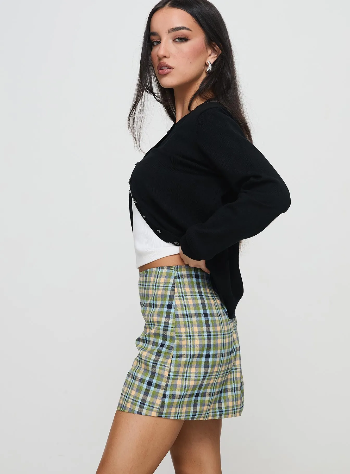 Jacklin Mini Skirt Multi Check