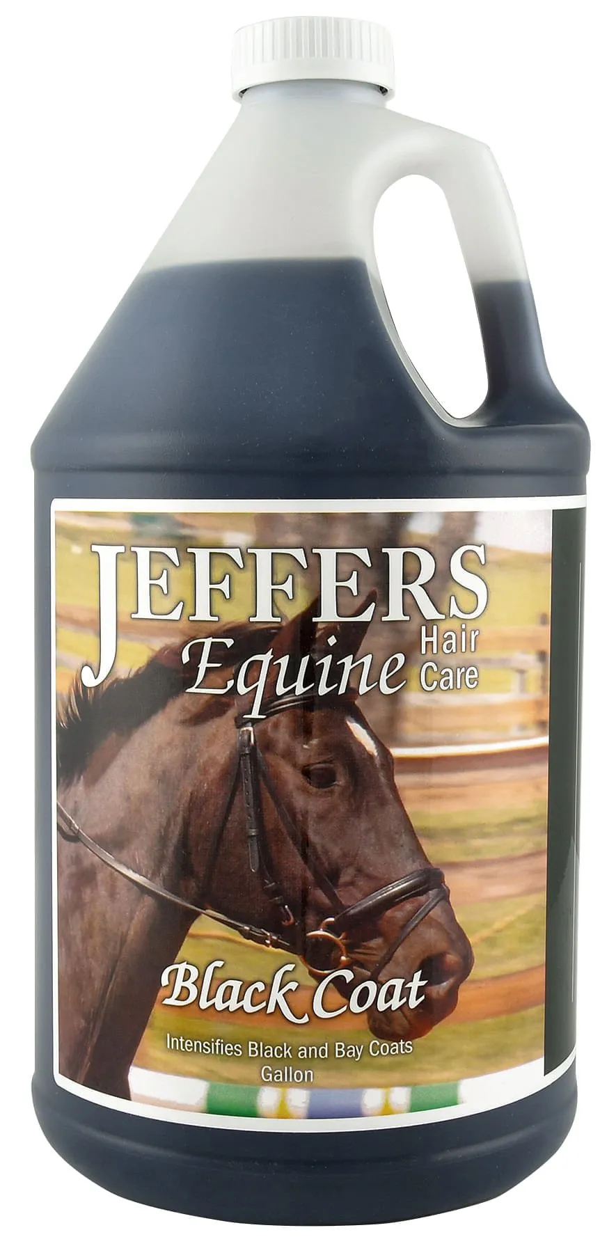 Jeffers Black Coat Intensifying Horse Shampoo for Black & Bay Coats