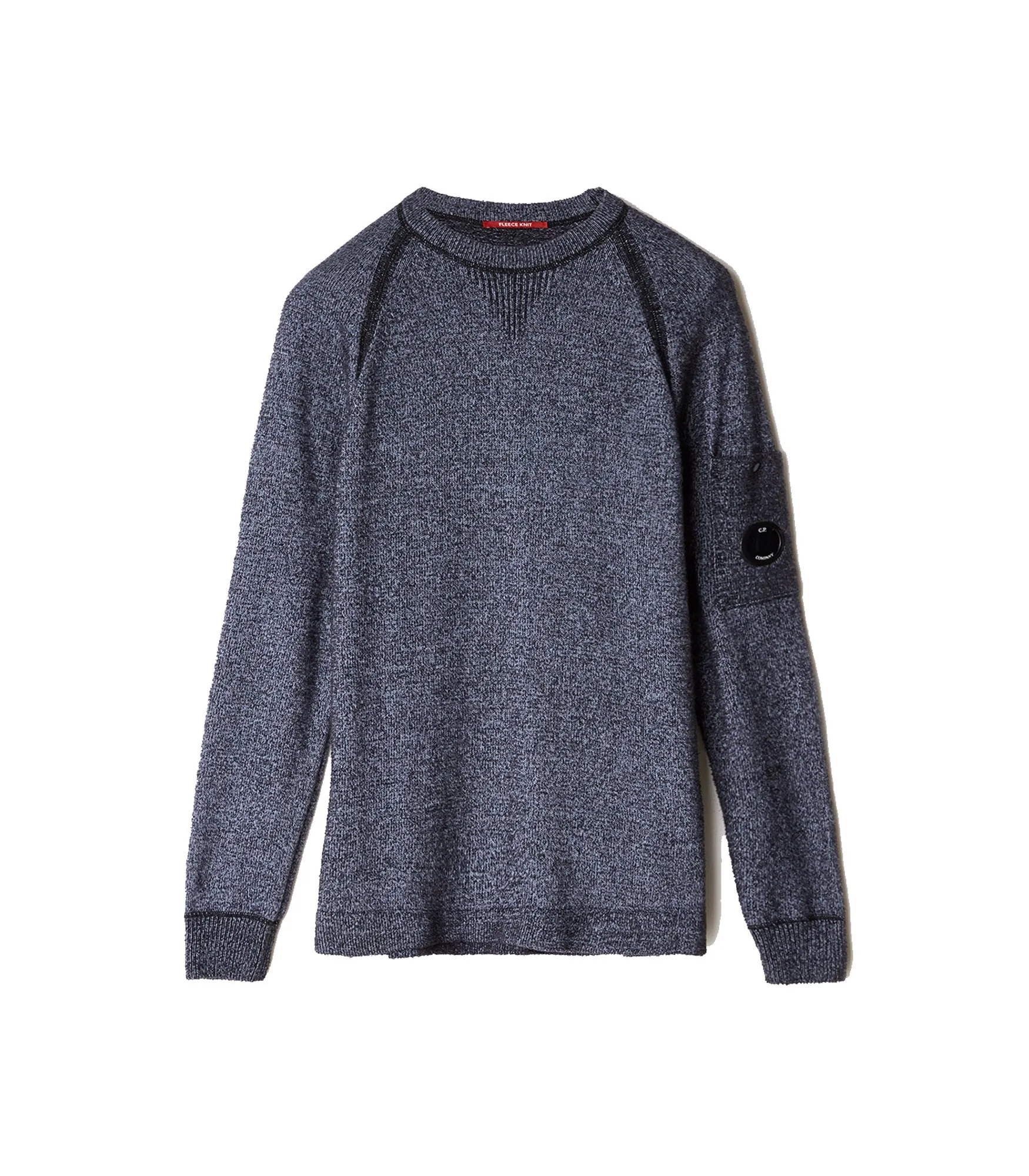 Knitwear Crew Neck - Blue Fog