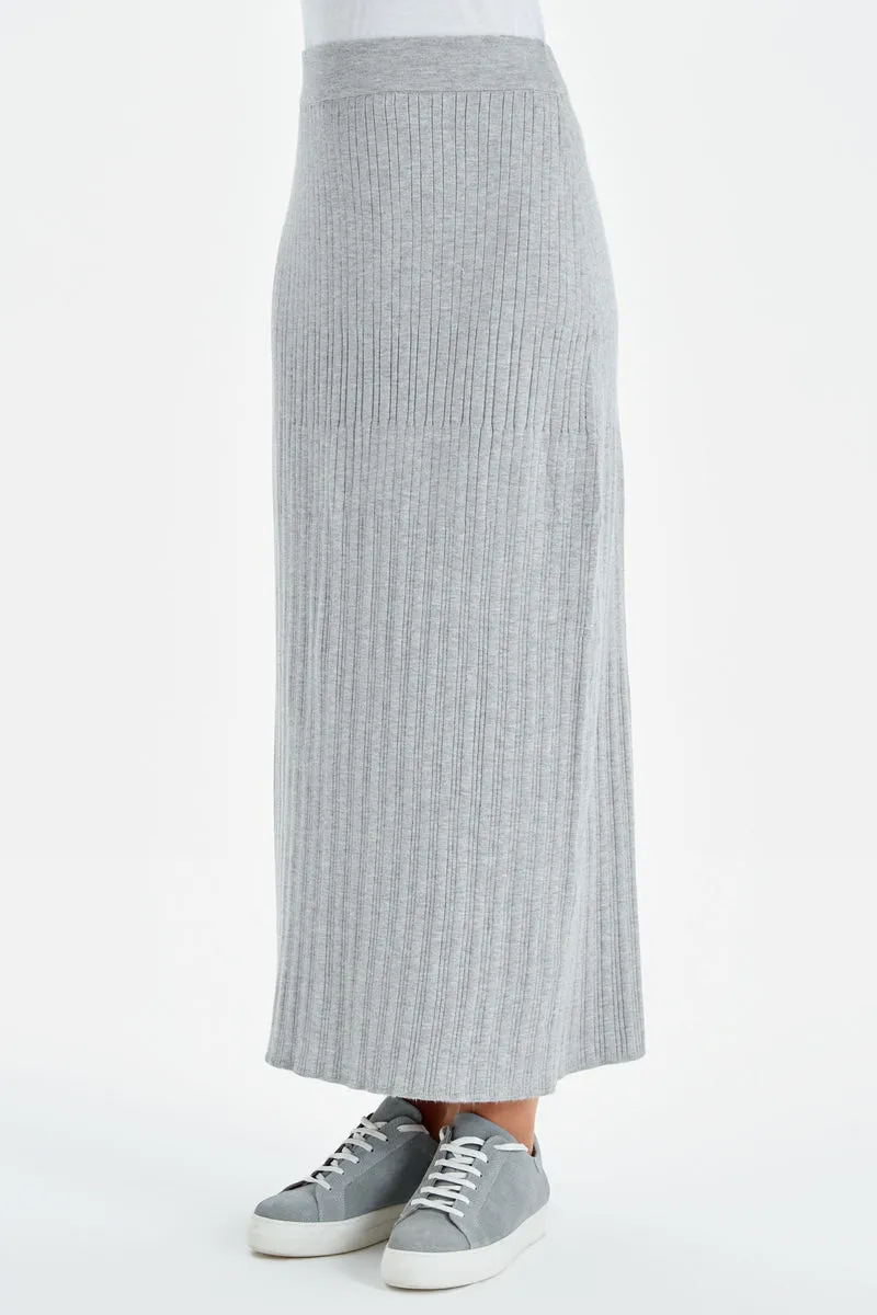 Knitwear pencil skirt -