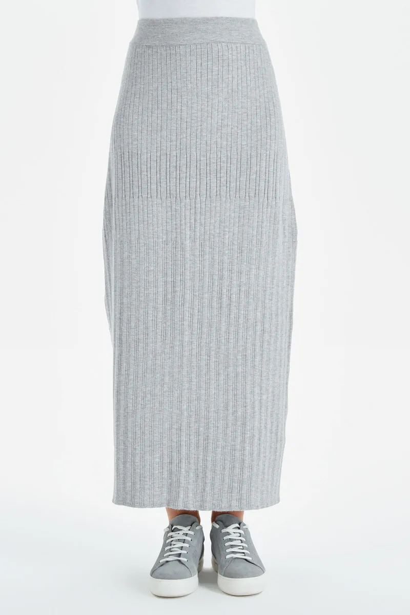 Knitwear pencil skirt -