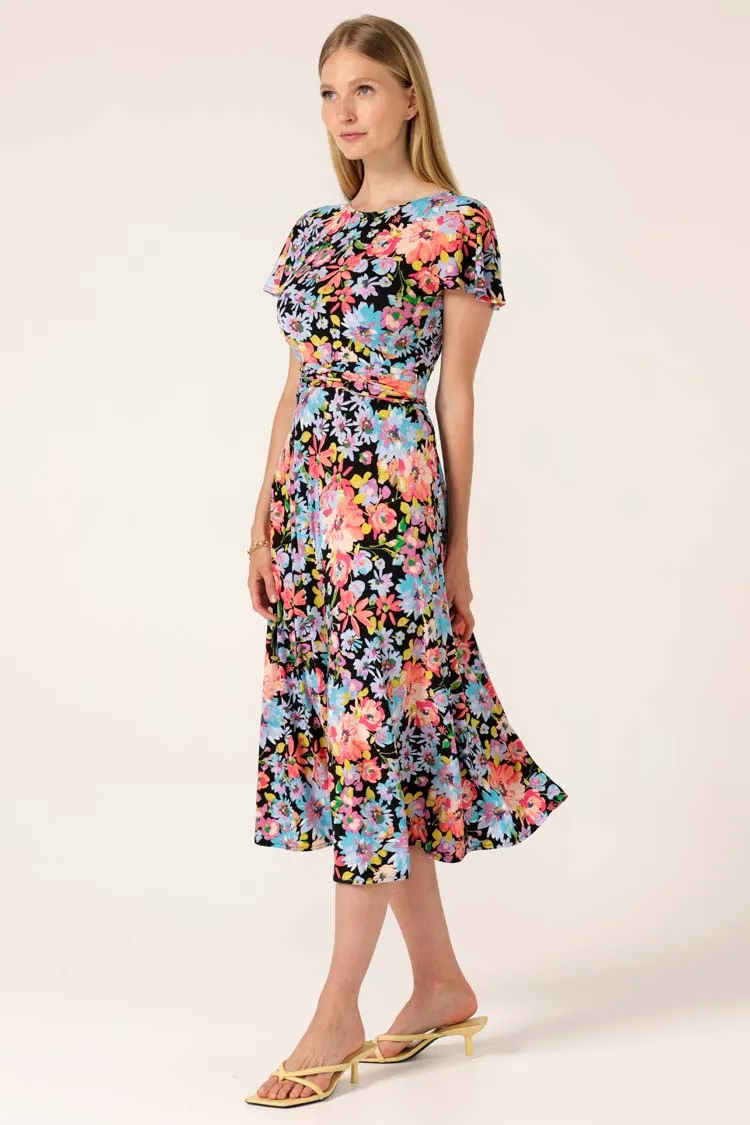 Lorikeet Floral Reversible Wrap Dress