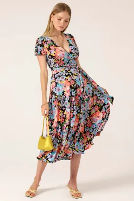 Lorikeet Floral Reversible Wrap Dress