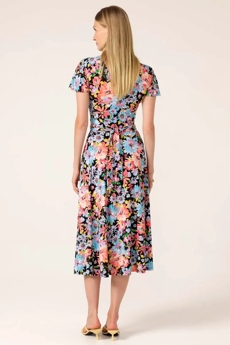 Lorikeet Floral Reversible Wrap Dress