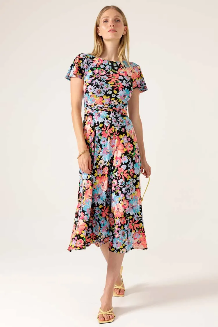 Lorikeet Floral Reversible Wrap Dress