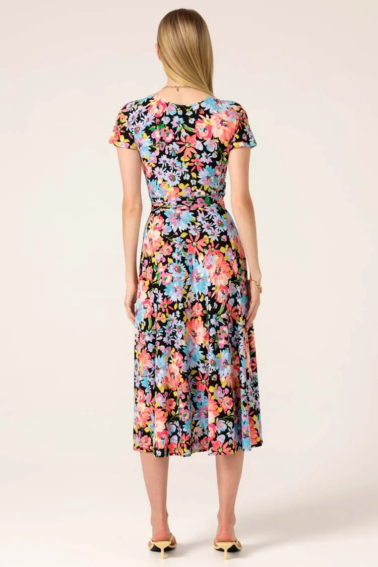 Lorikeet Floral Reversible Wrap Dress