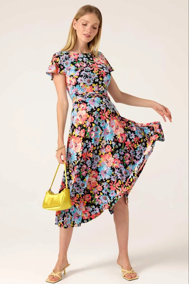 Lorikeet Floral Reversible Wrap Dress