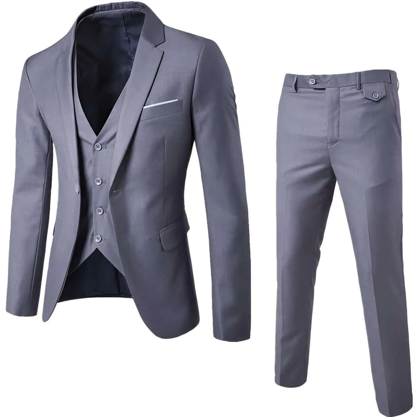 Men's 3 Piece Suits Slim Fit