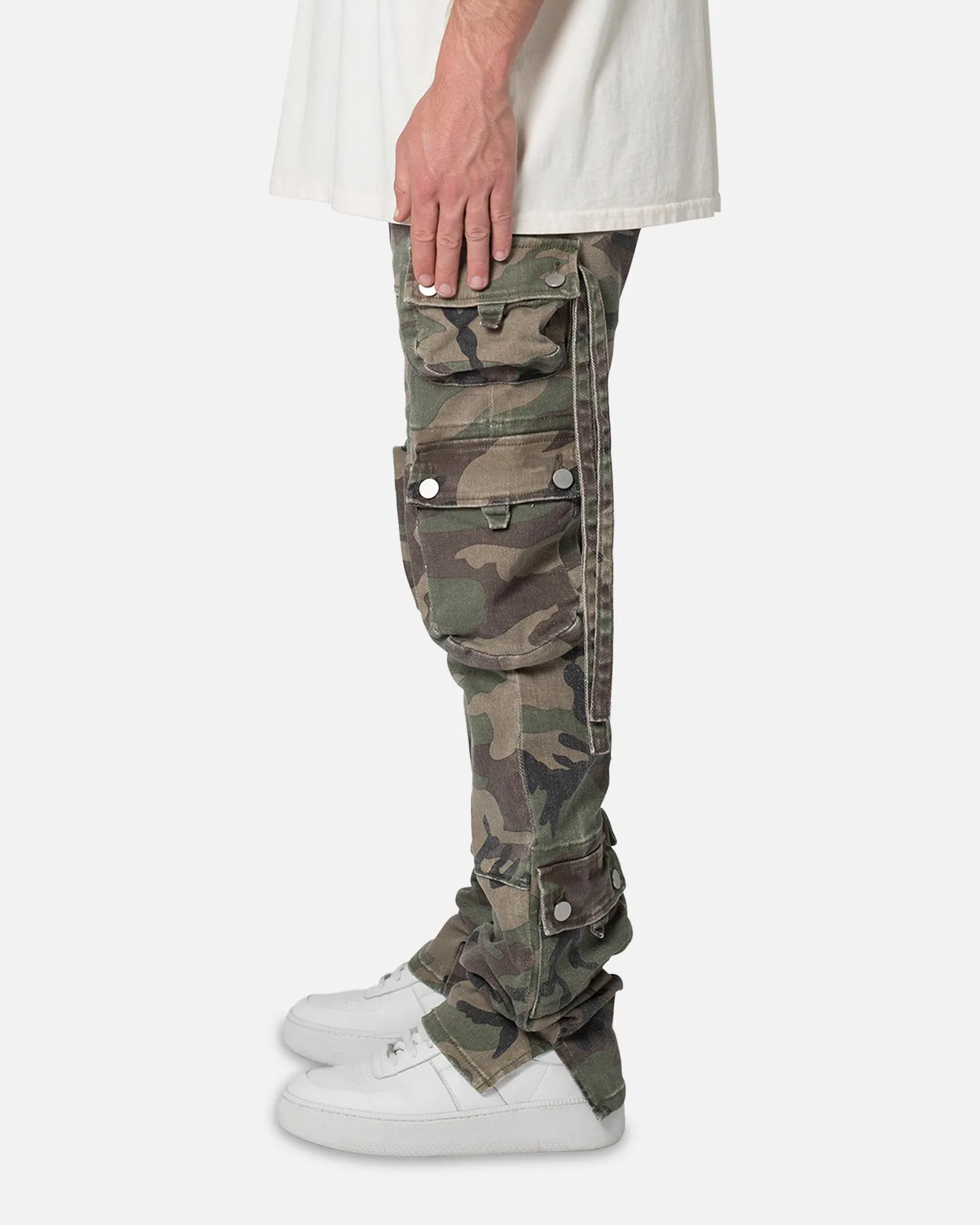 MNML D152 Cargo Pants Woodland Camo