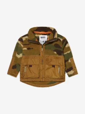 Molo Boys Camouflage Fleece Jacket