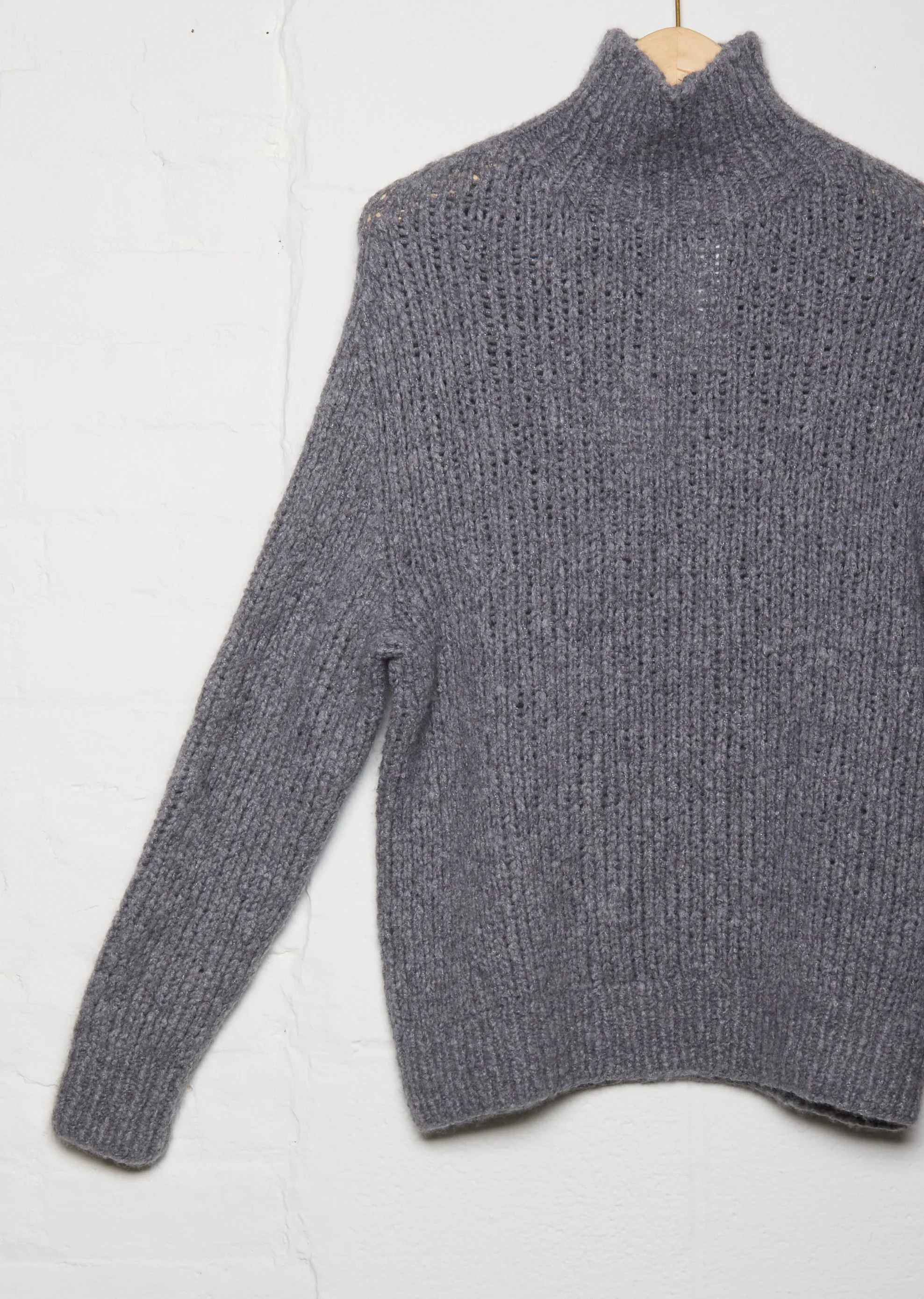 Mona Cashmere / Silk Turtleneck