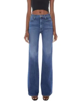 Mother Denim The Hustler Roller Heel Wide Leg Jean- Need for Speed