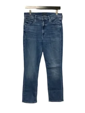 Mother Pant Jeans High Rise Straight Leg Size: M, 29, 8