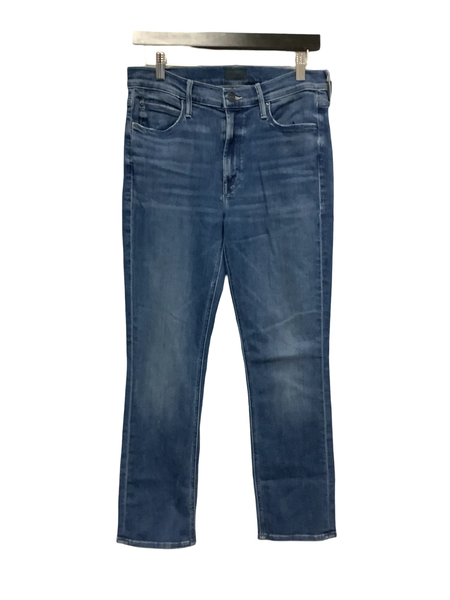 Mother Pant Jeans High Rise Straight Leg Size: M, 29, 8