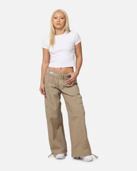 Nike Women's Sportswear High Waisted Woven Cargo Pants Khaki/Black