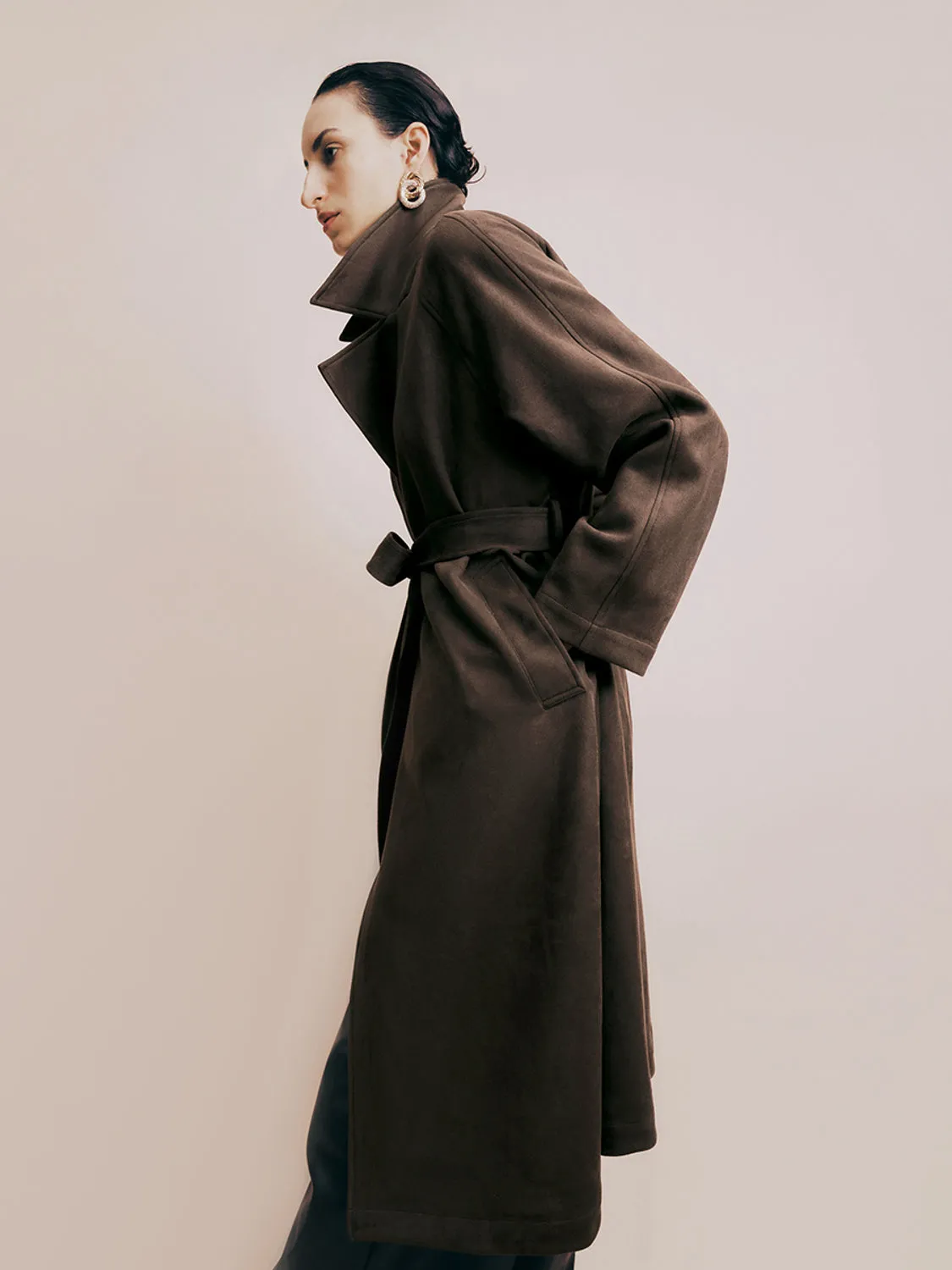 Open Front Long Coats