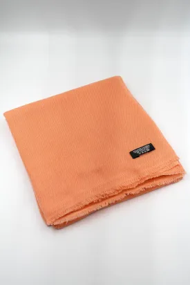 Pale Orange Pure Pashmina Shawls