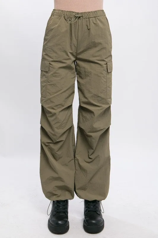 Parachute Cargo Pants in multiple colors