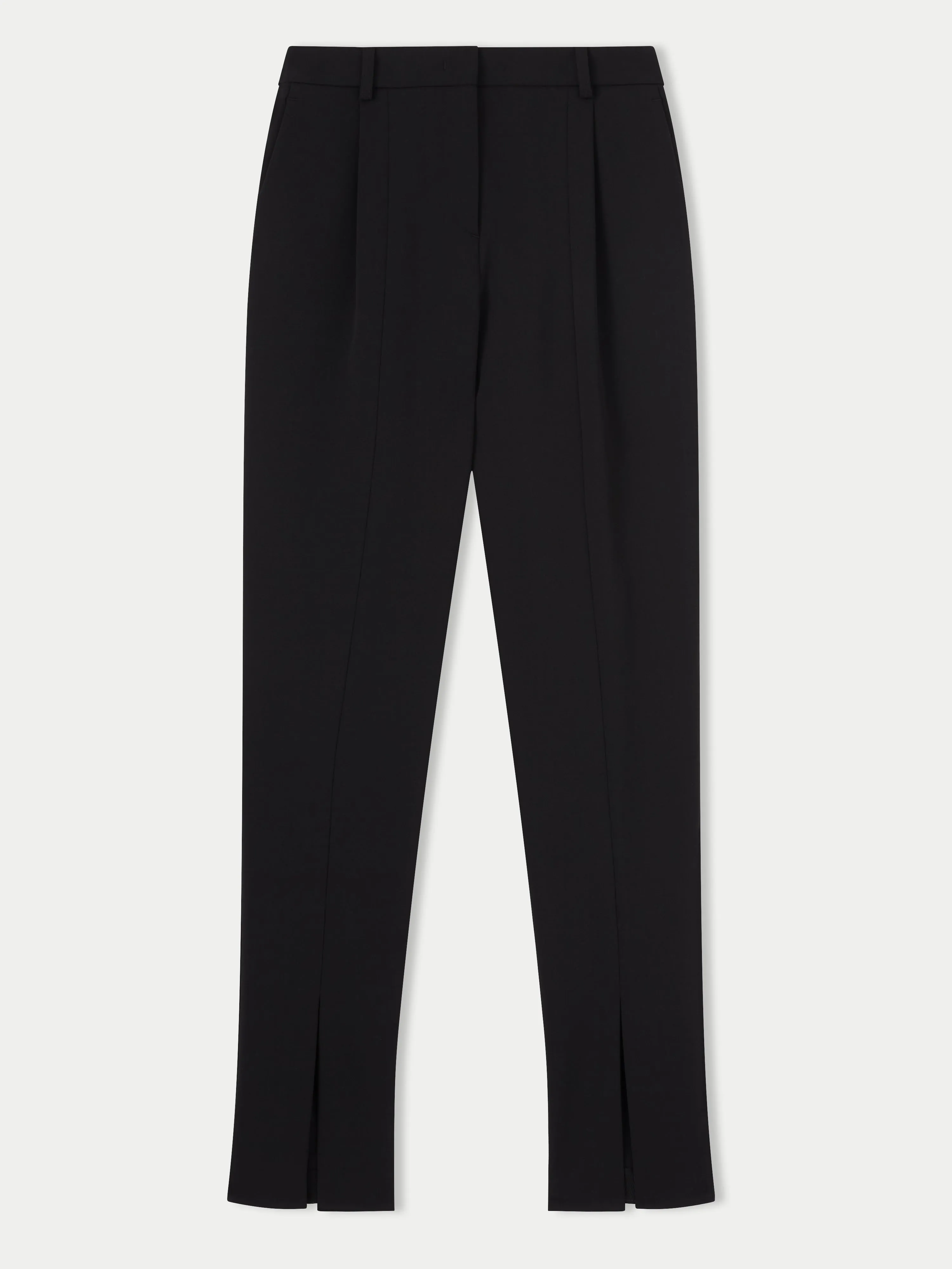 Paris Split Hem Trouser | Black