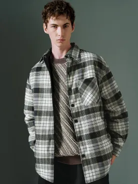 Plaid Padded Coats