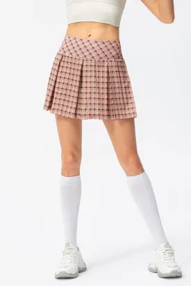 Pleated Tennis Skirts Built-in Short Liner