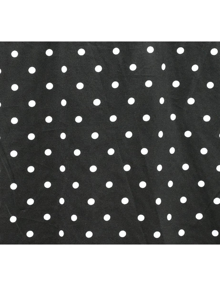 Polka Dot Pencil Skirt - M