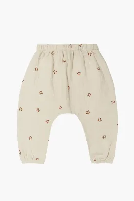 Quincy Mae Woven Baby Pants - Stars