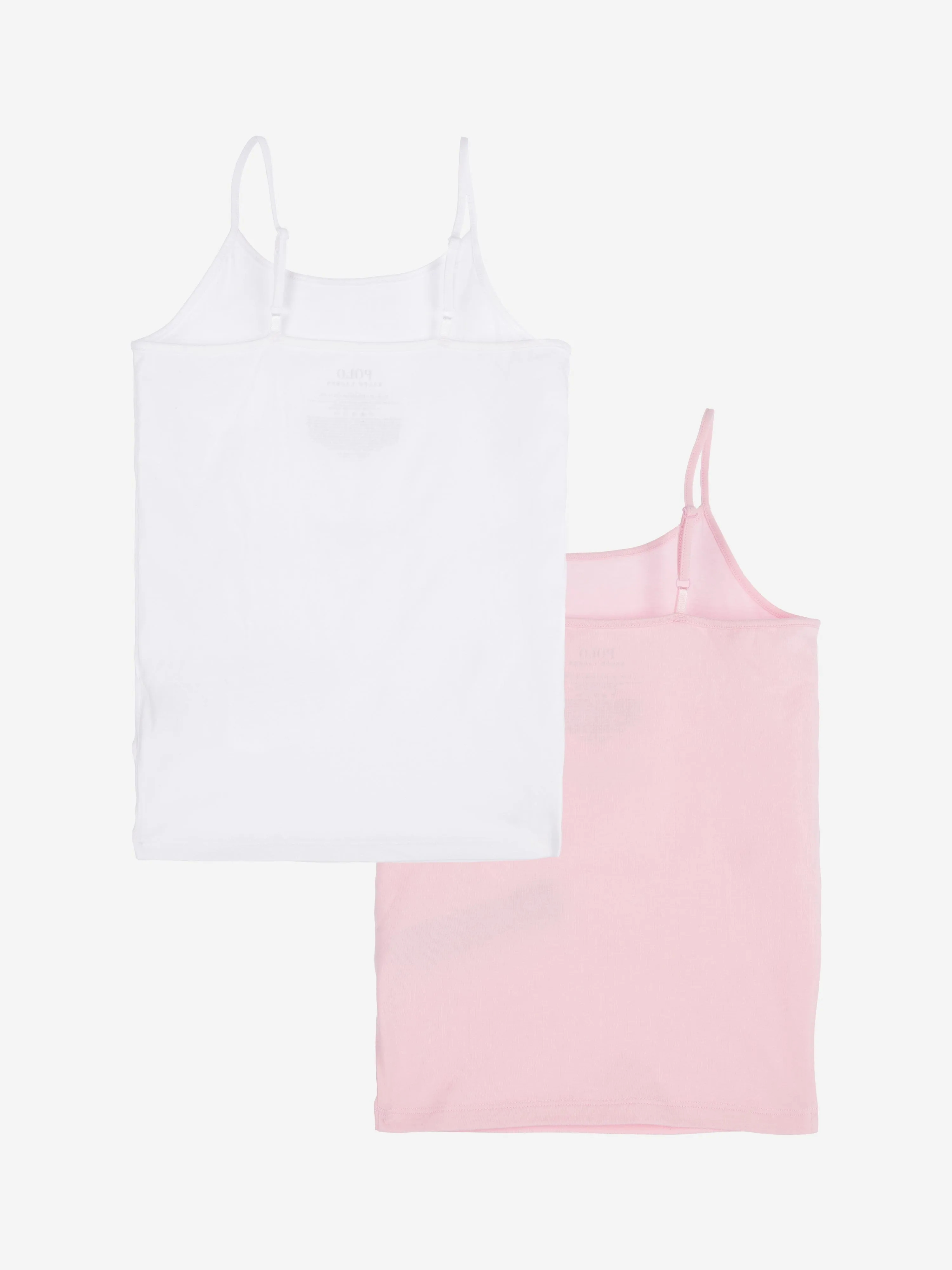 Ralph Lauren Girls 2 Pack Camisole Set in Pink