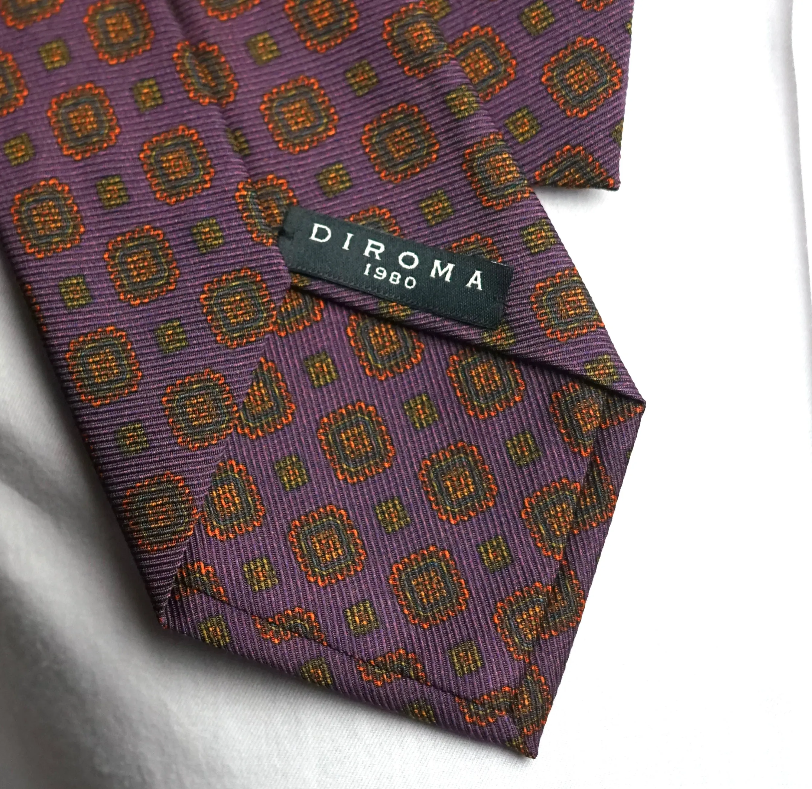 Saglione Viola Silk Necktie